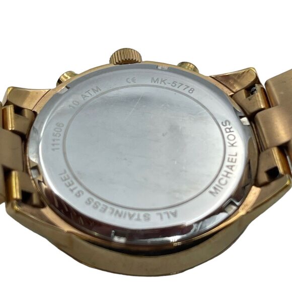 Michael Kors watch  MK5778 Unisex ROSE GOLD - Picture 8 of 8